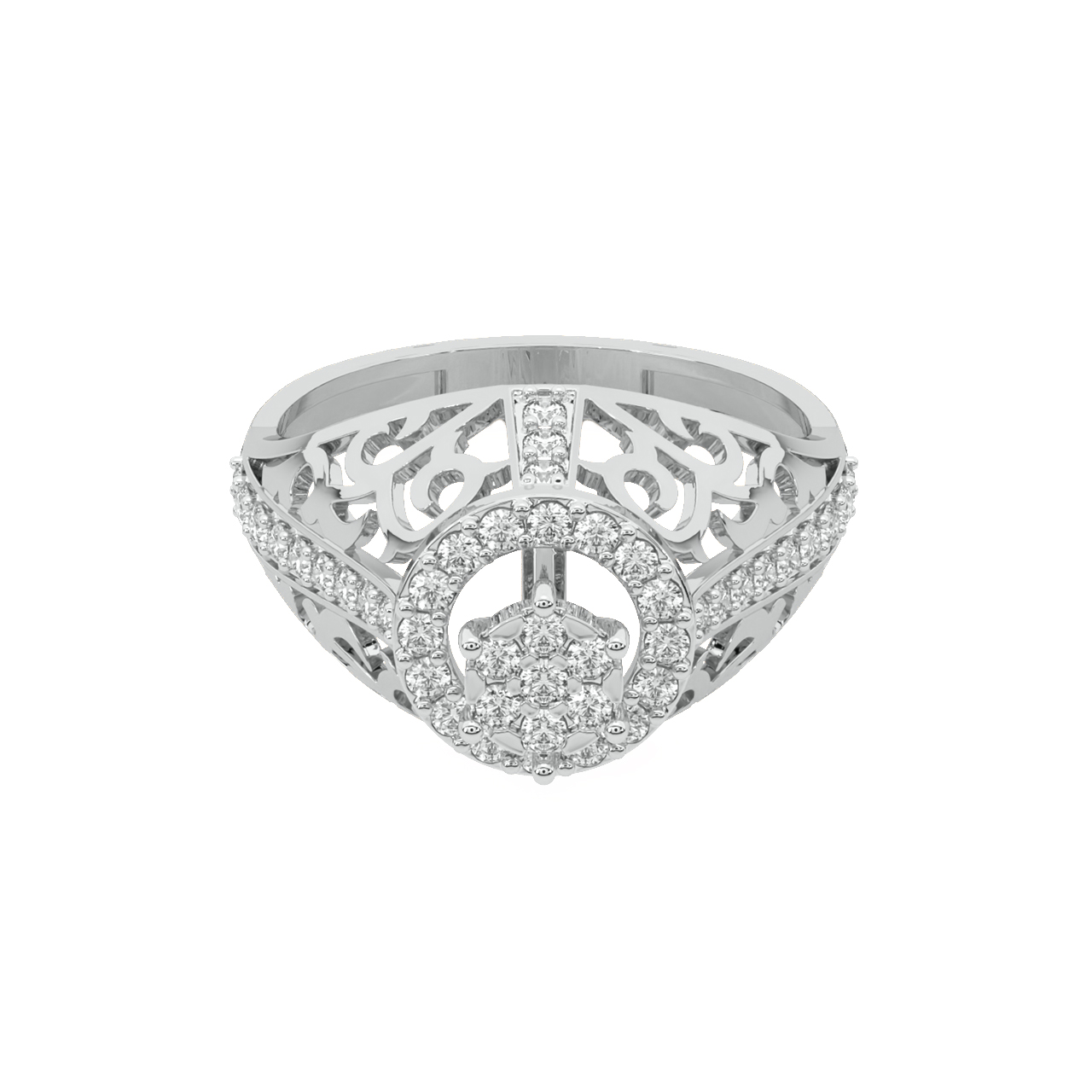 Ted Round Diamond Engagement Ring